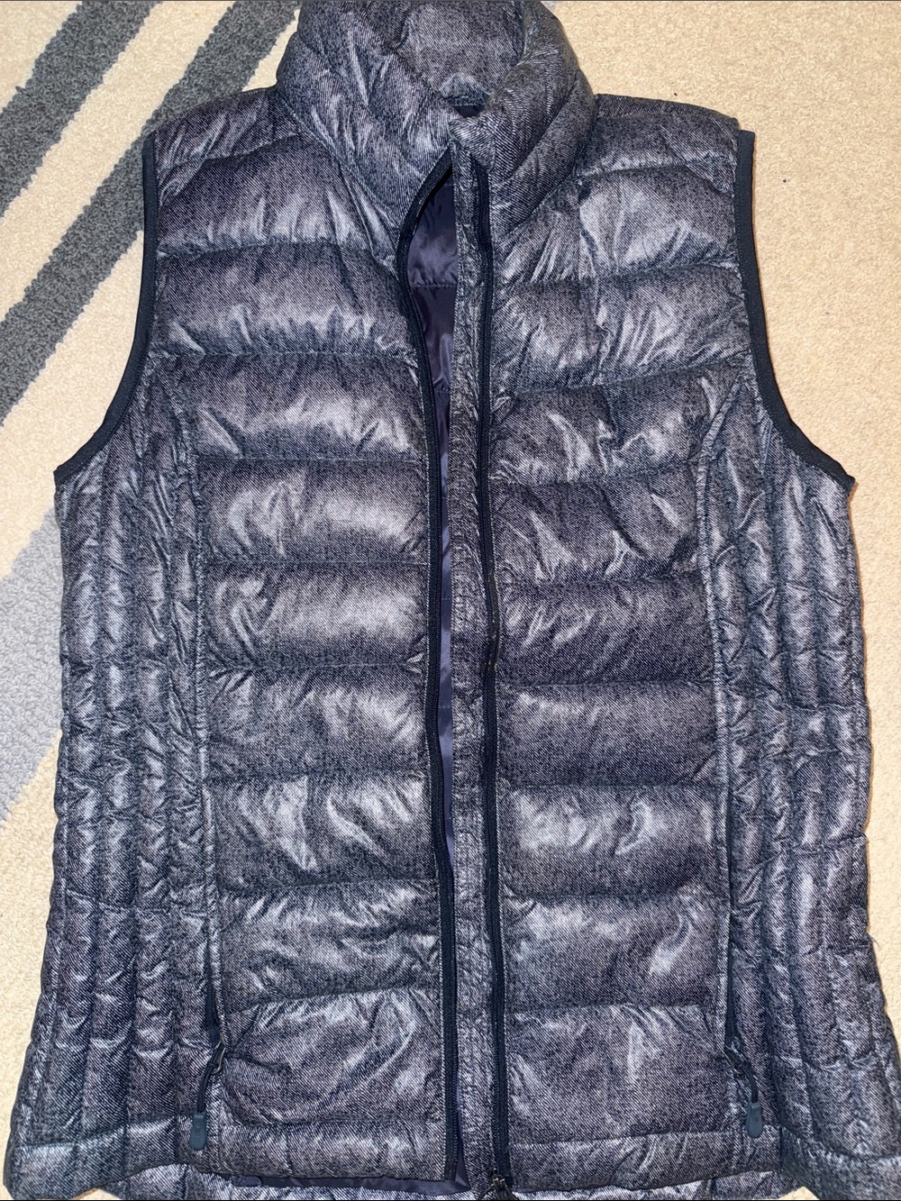 32 Degrees Women's Quilted Puffer Vest - Charcoal